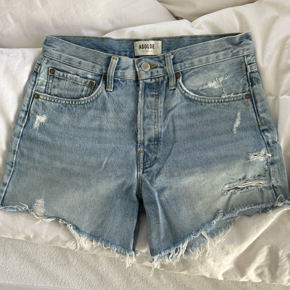 Agolde Parker Long shorts in Swapmeet